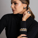 Anel acetinado Maya