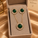 Conjunto esmeralda Joana