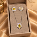 Conjunto citrino Sara