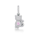 Pingente gato Rose