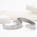 Bracelete acetinado Soraia