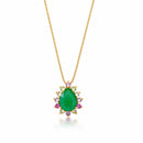 Conjunto esmeralda Bia