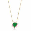 Conjunto esmeralda Ludmila