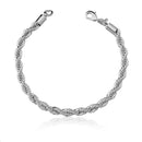 Pulseira cordão Baiano Rafa 4mm